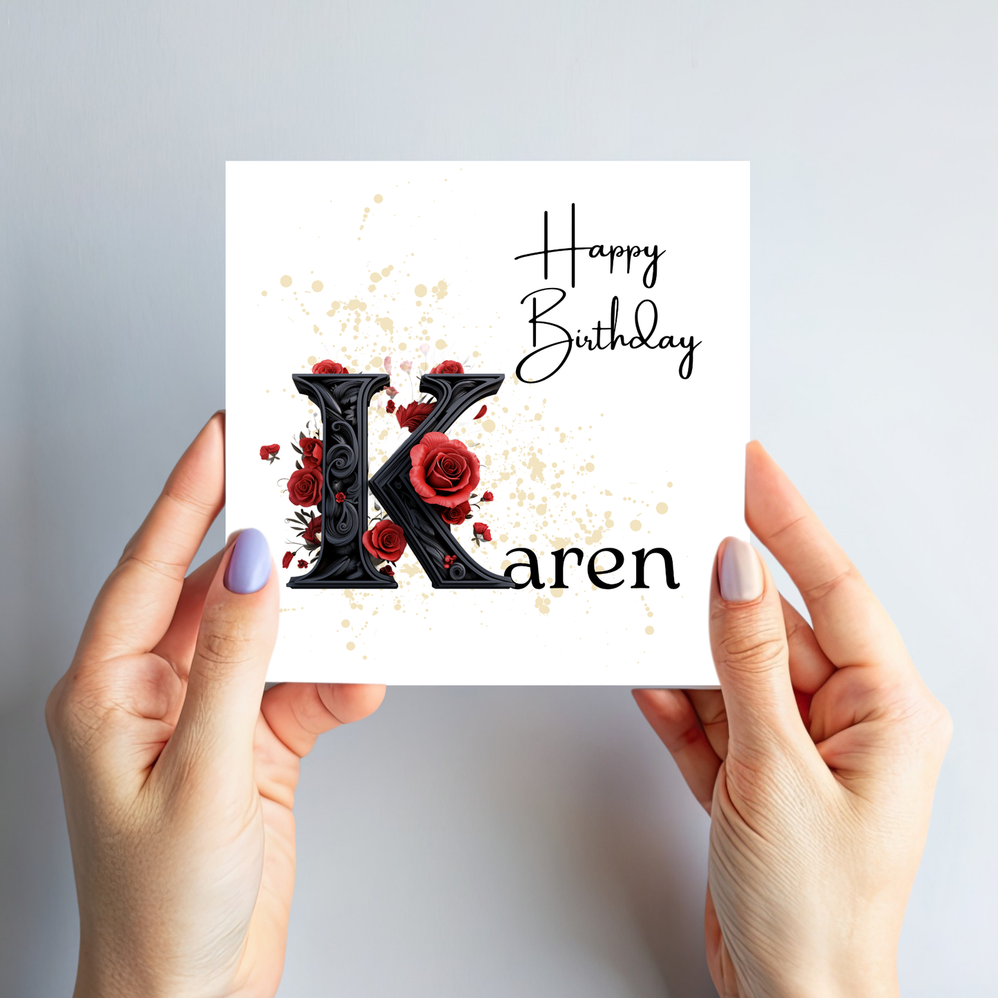 Alternative Gothic Style Birthday Card - C104