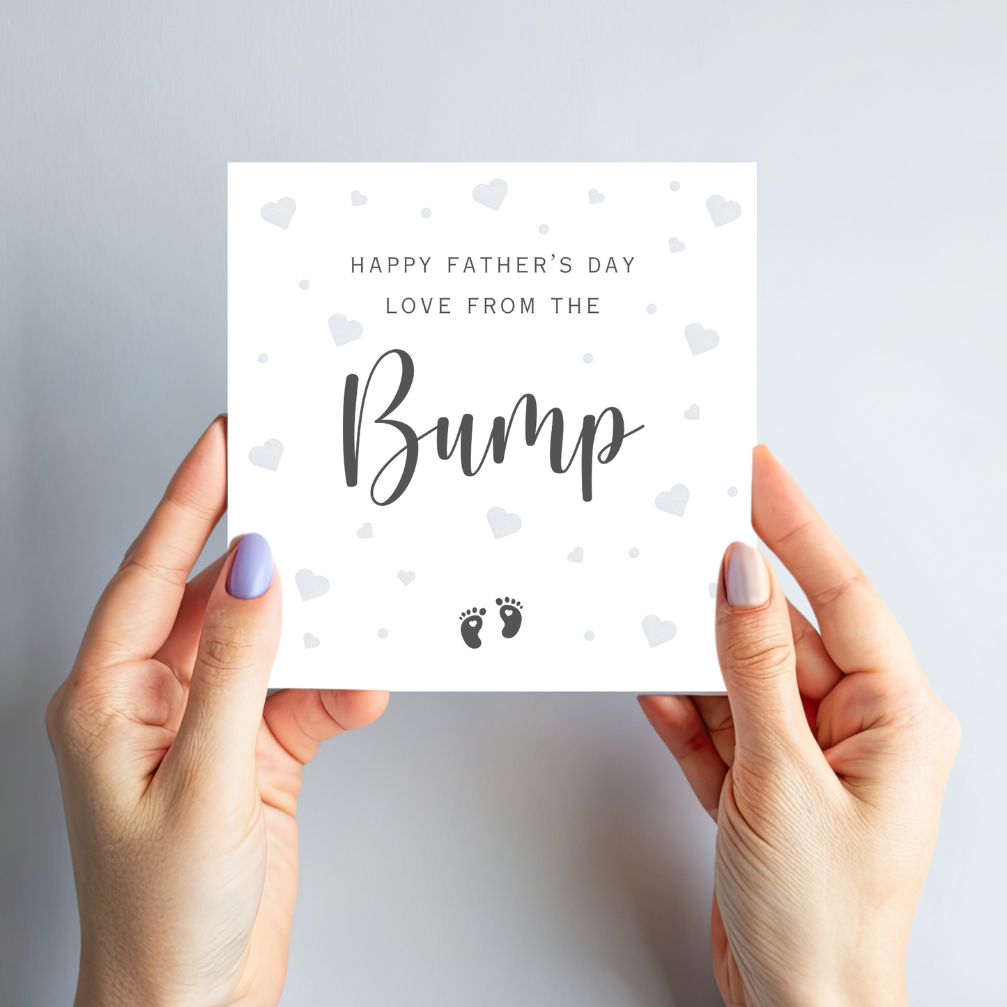 Soon to be Daddy - Father's Day Card From the Bump! - C772