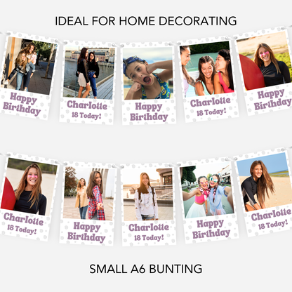Smaller Photo Bunting - S181