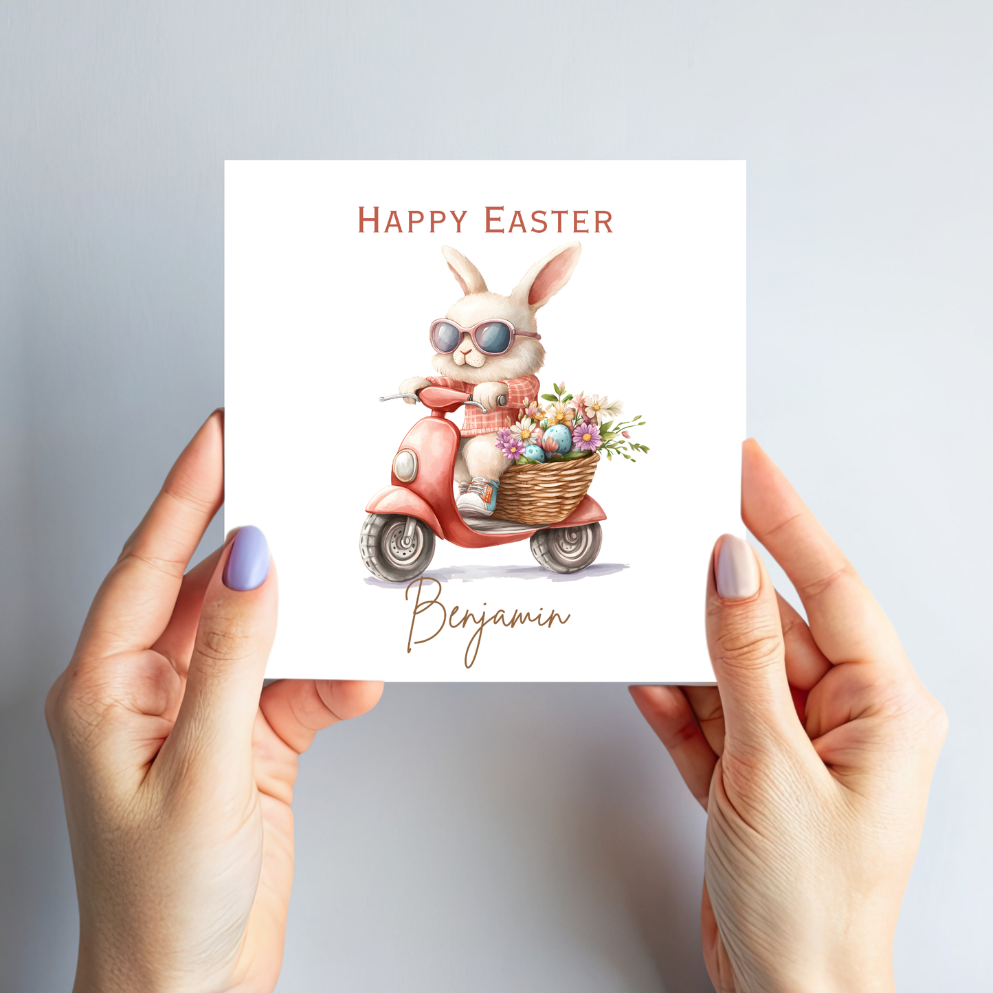 Easter Card With A Fun Modern Design - C819