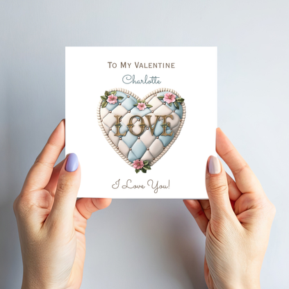 Valentine’s Day Heart Card  - C714