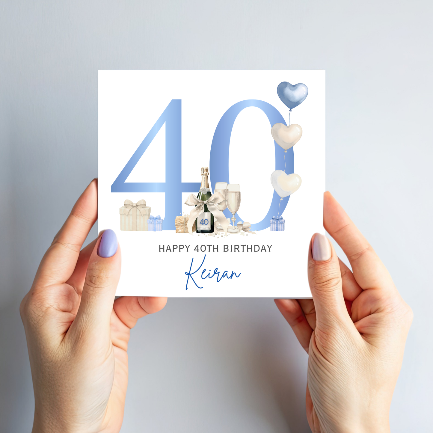 40th Birthday Card - C861