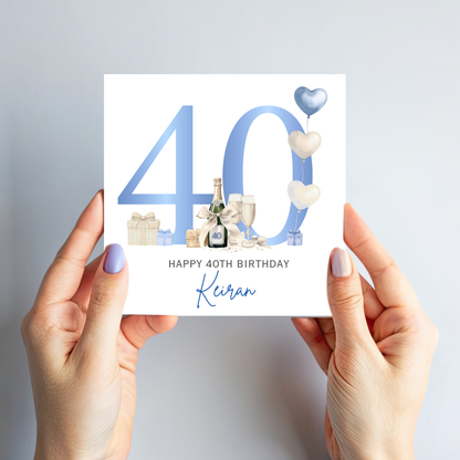 40th Birthday Card - C861