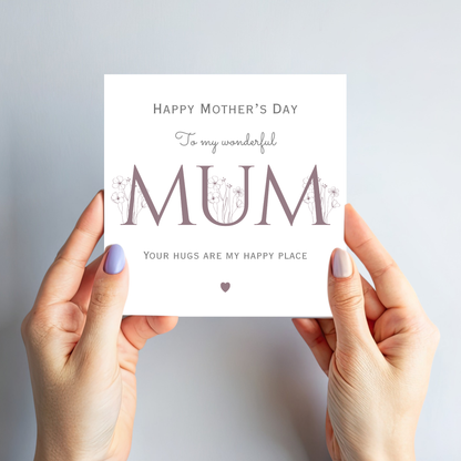 Mother's Day Card - Modern Classic Design - C731