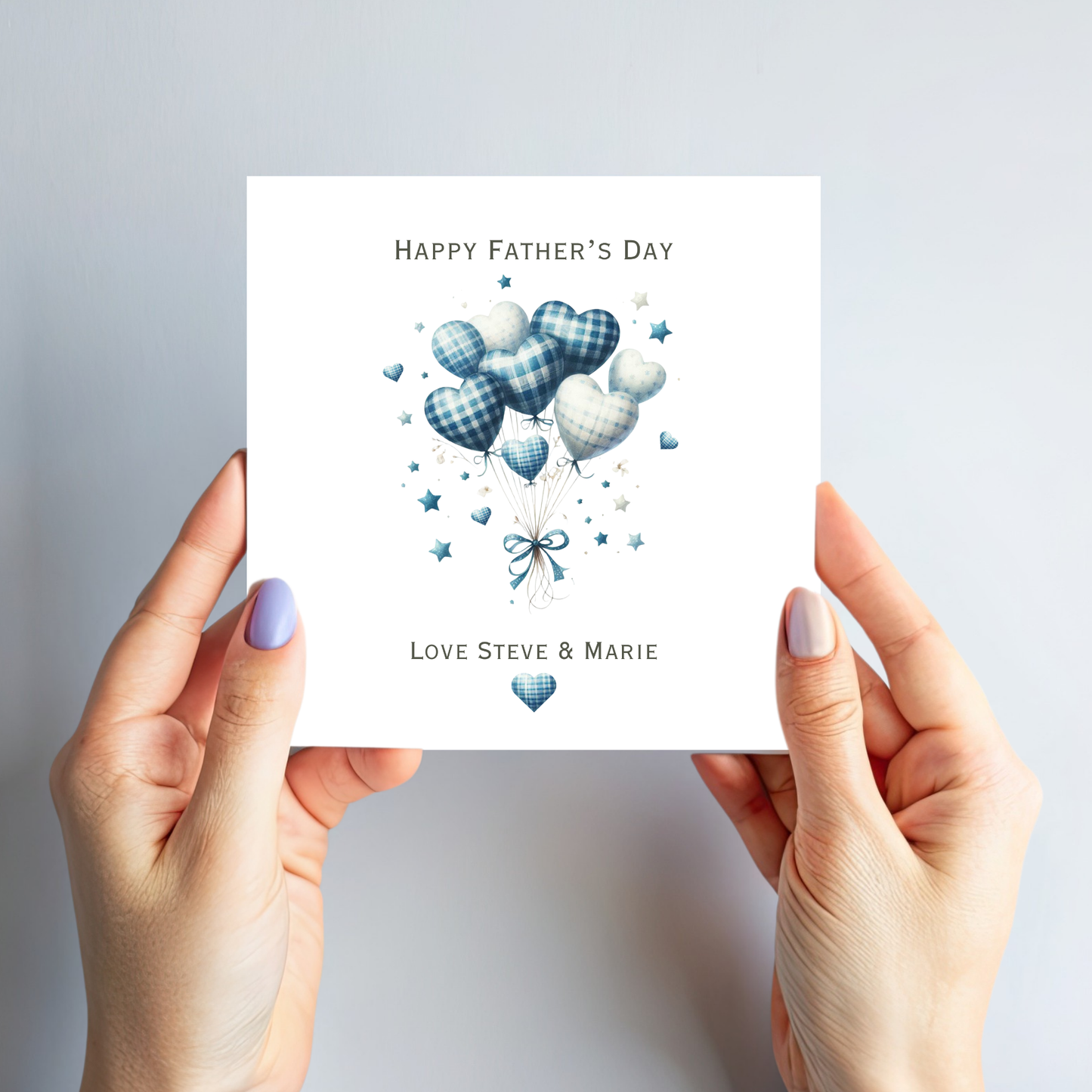 Father's Day Card - Balloon Design - C781