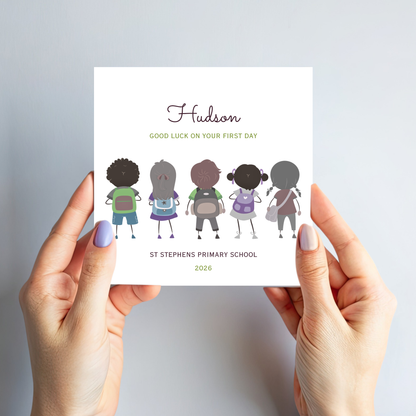 First or Last Day of School Card - C207