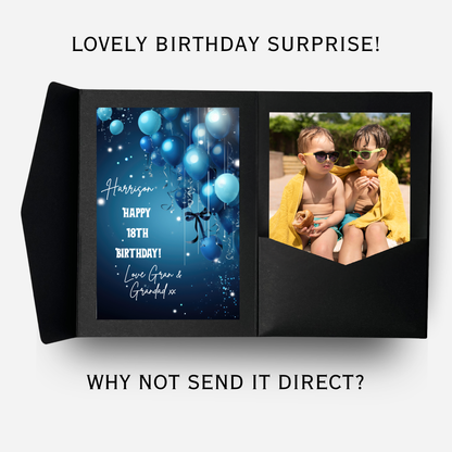 Birthday Card of Memories - Unique Photo Gift - PW1