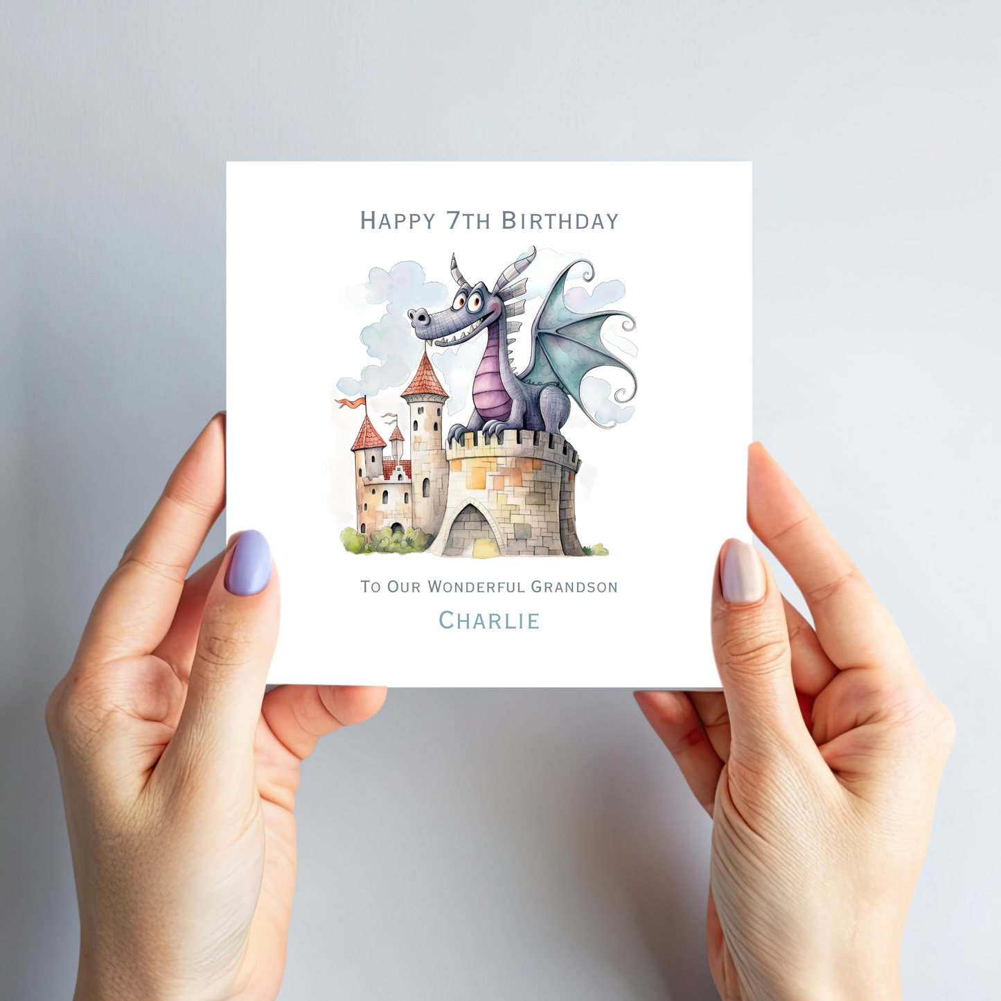 Dragon Birthday Card - C576