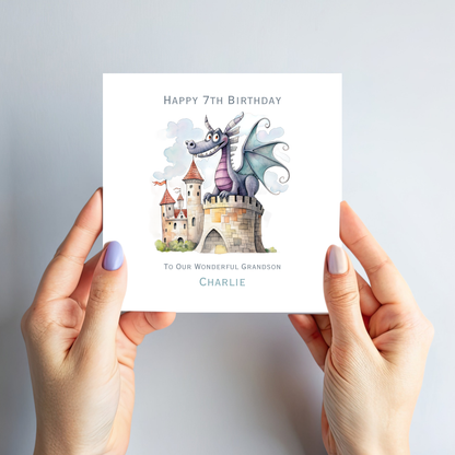 Dragon Birthday Card - C576