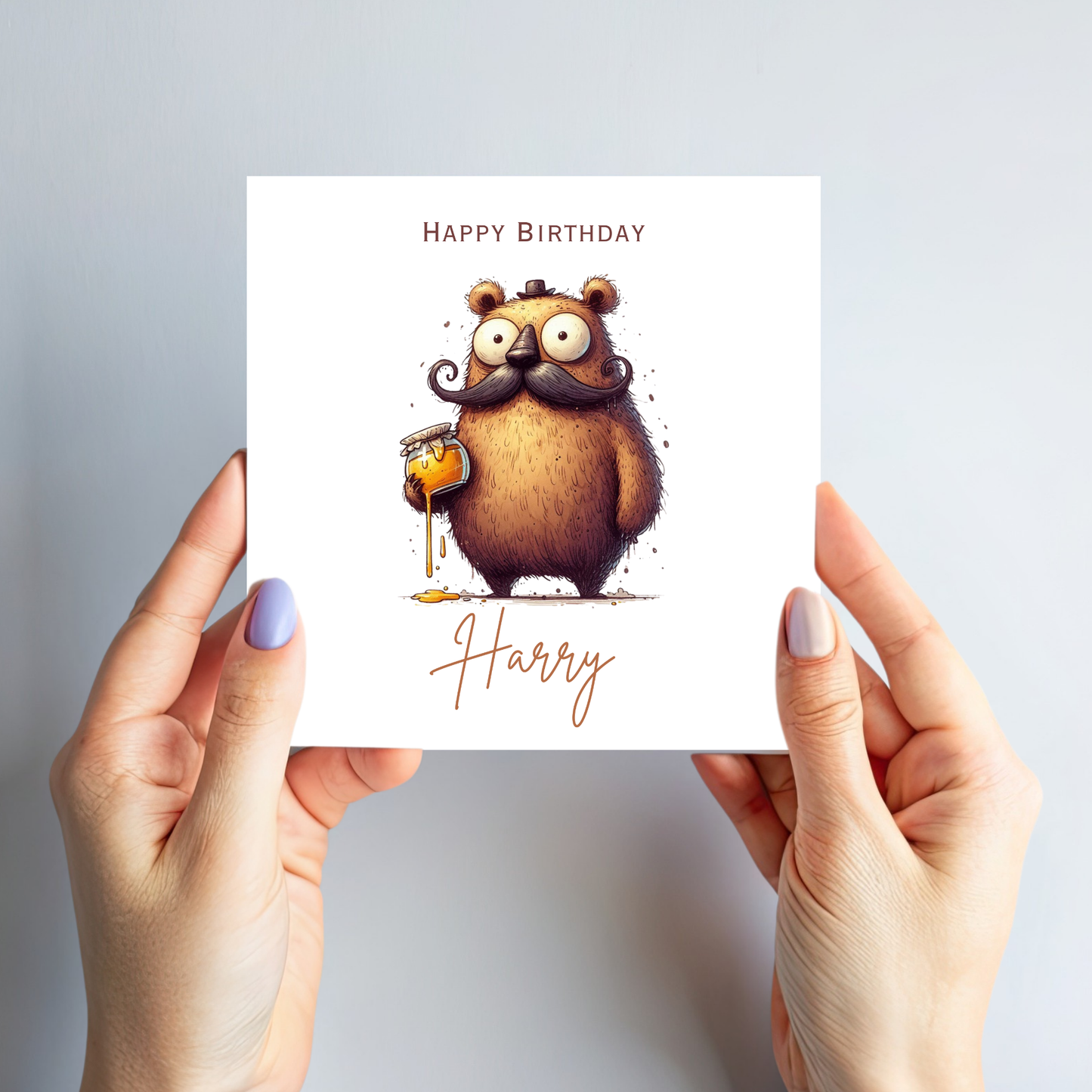 Fun Bear Birthday Card - C850