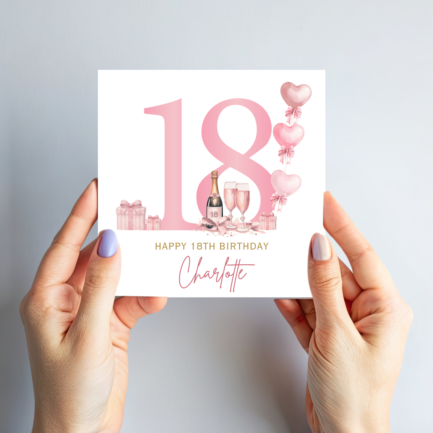 18th Birthday Card - C854
