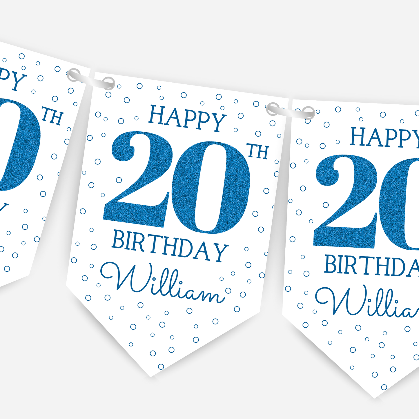 Birthday Bunting - Any Age - B243