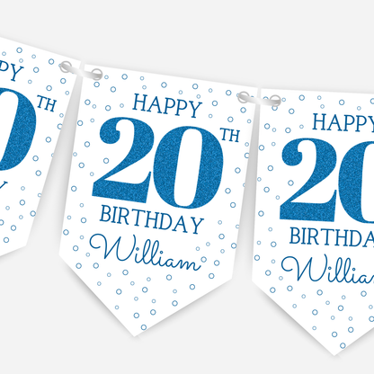 Birthday Bunting - Any Age - B243