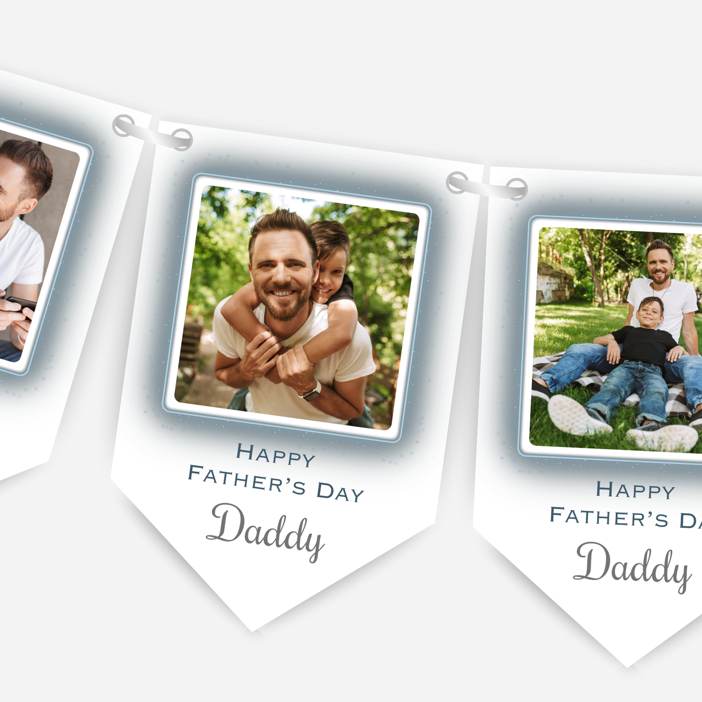 Father's Day Photo Bunting - B257