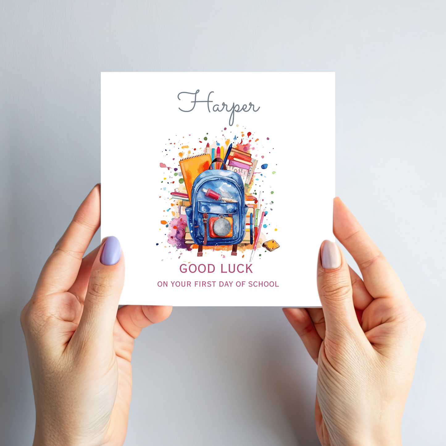 First or Last Day of School Card - C201