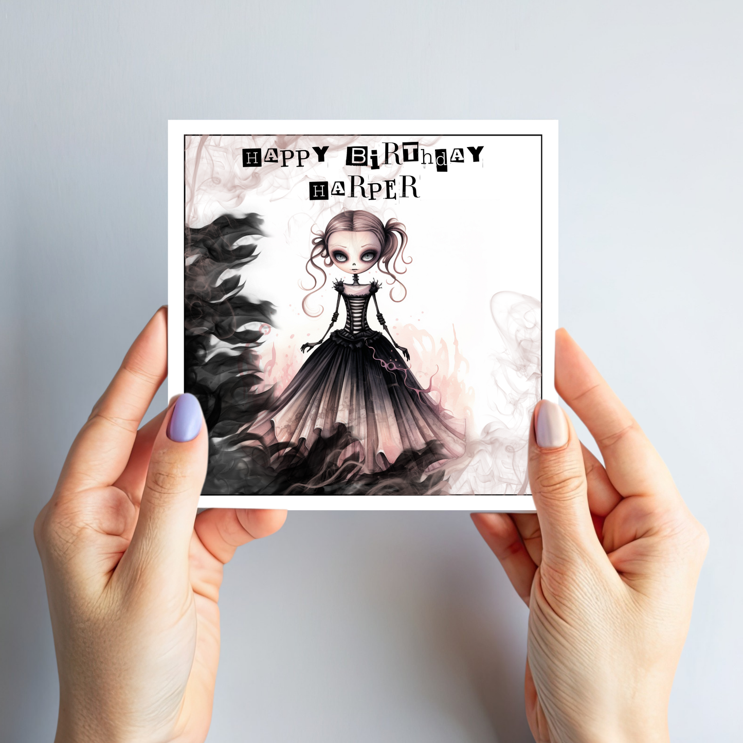 Alternative Gothic Style Birthday Card - C521