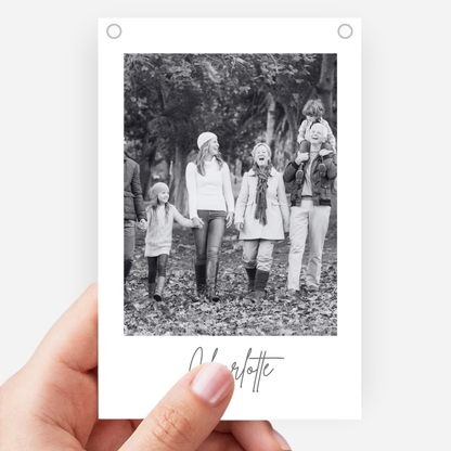 Black & White Birthday Photo Bunting - B295