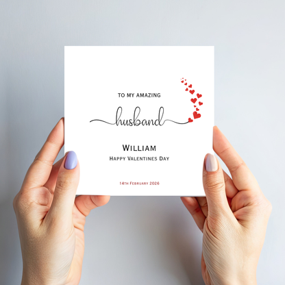 Valentine’s Day Elegant Card  - C703