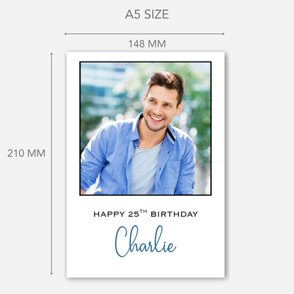 Colour Photo Birthday Card - PC59