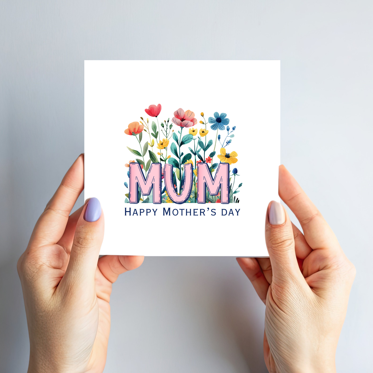 Mother's Day Card - Floral Design - C730