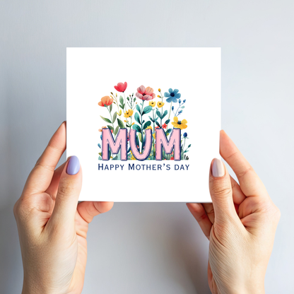Mother's Day Card - Floral Design - C730