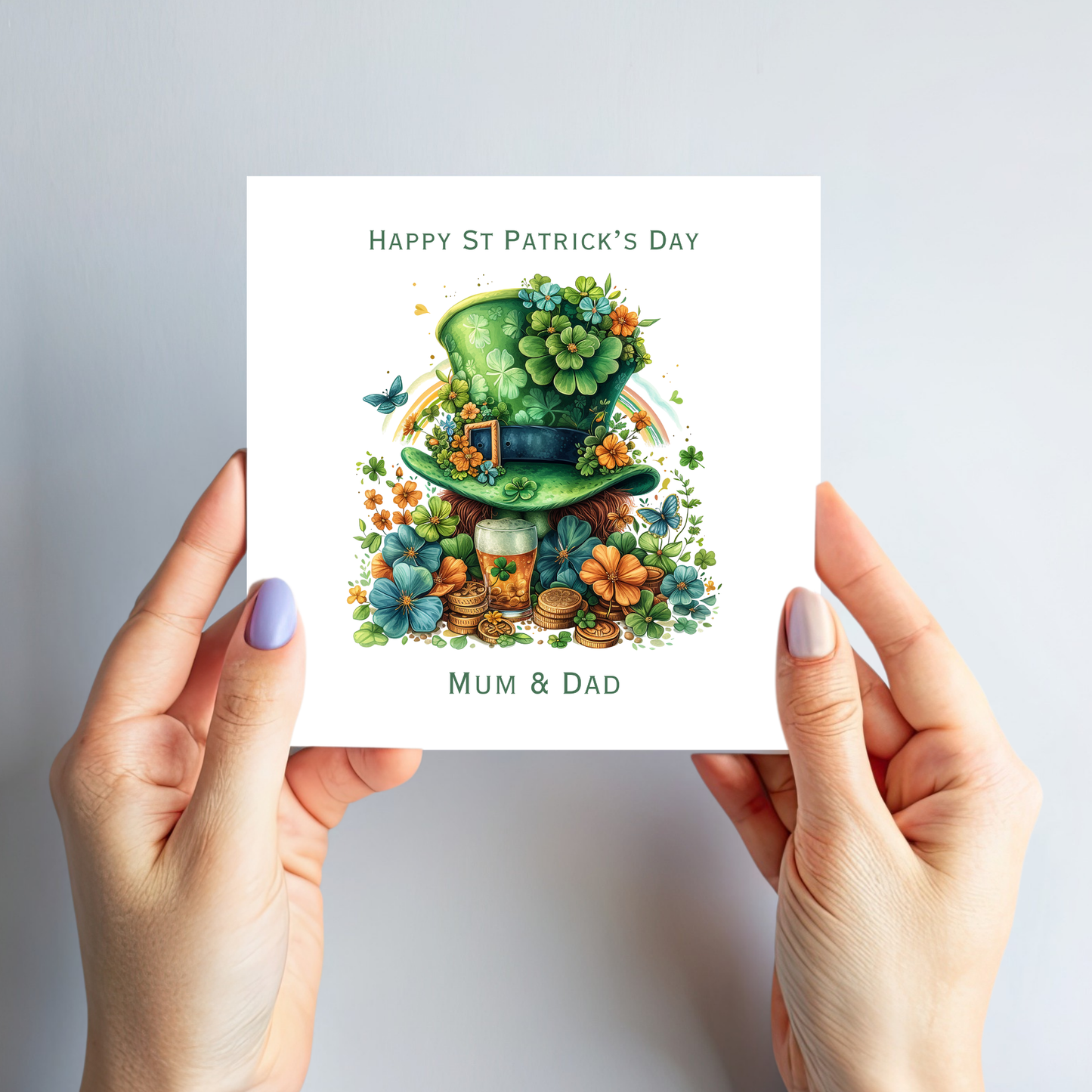 St Patrick's Day Card - C808