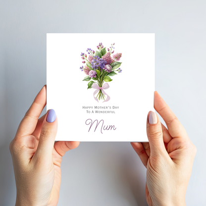 Mother's Day Card - Floral Design - C734