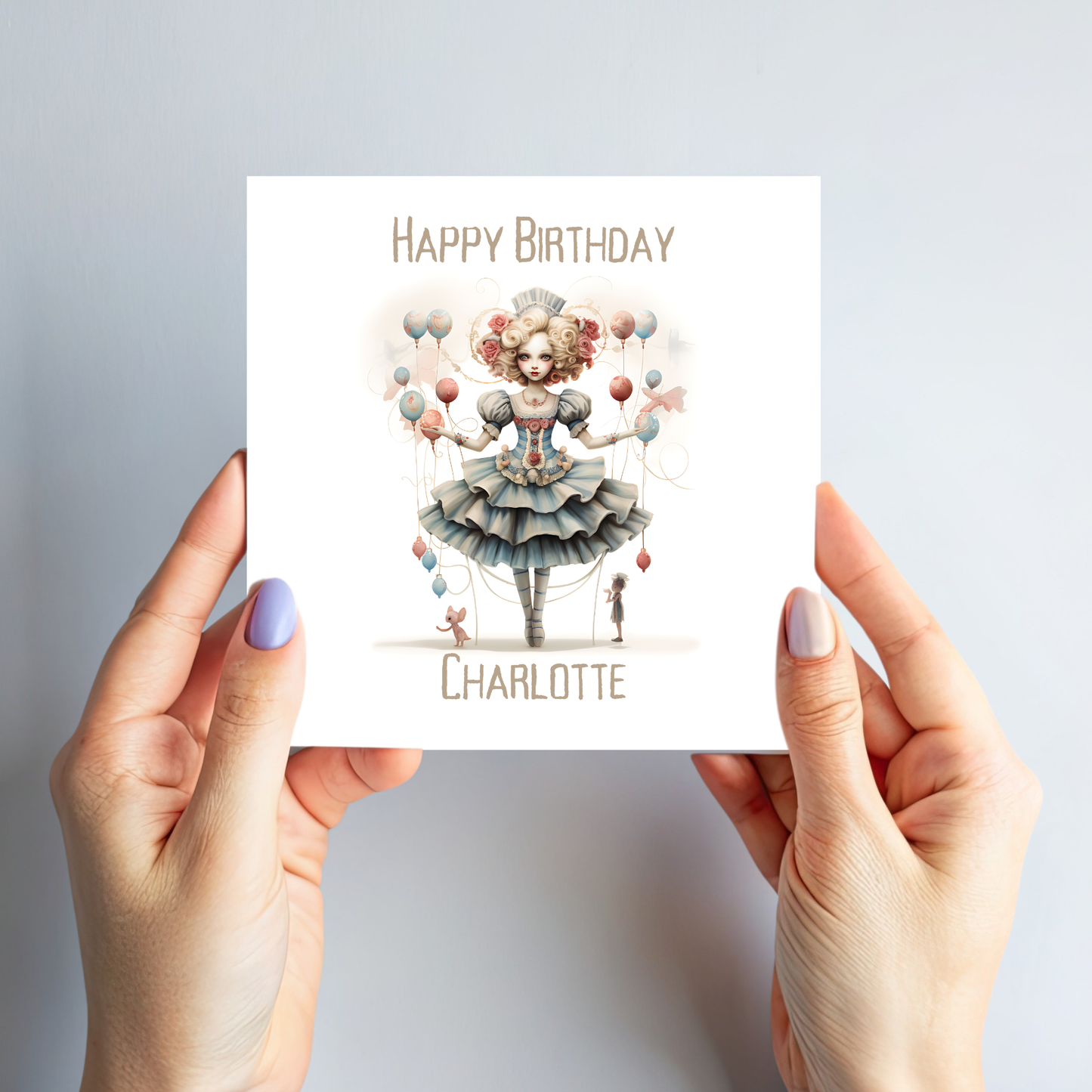 Alternative Gothic Style Birthday Card - C628