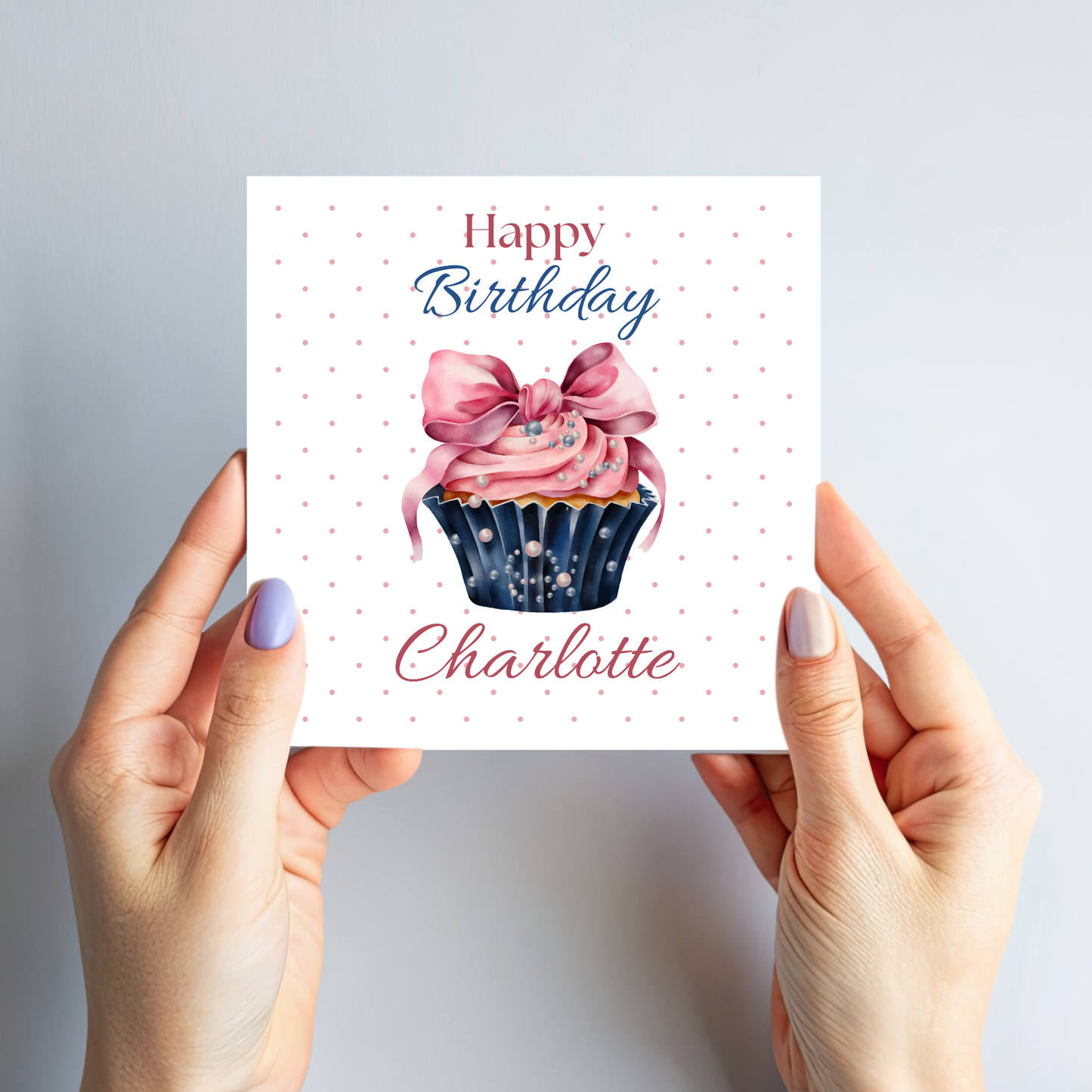 Cute Cupcake Card - C107