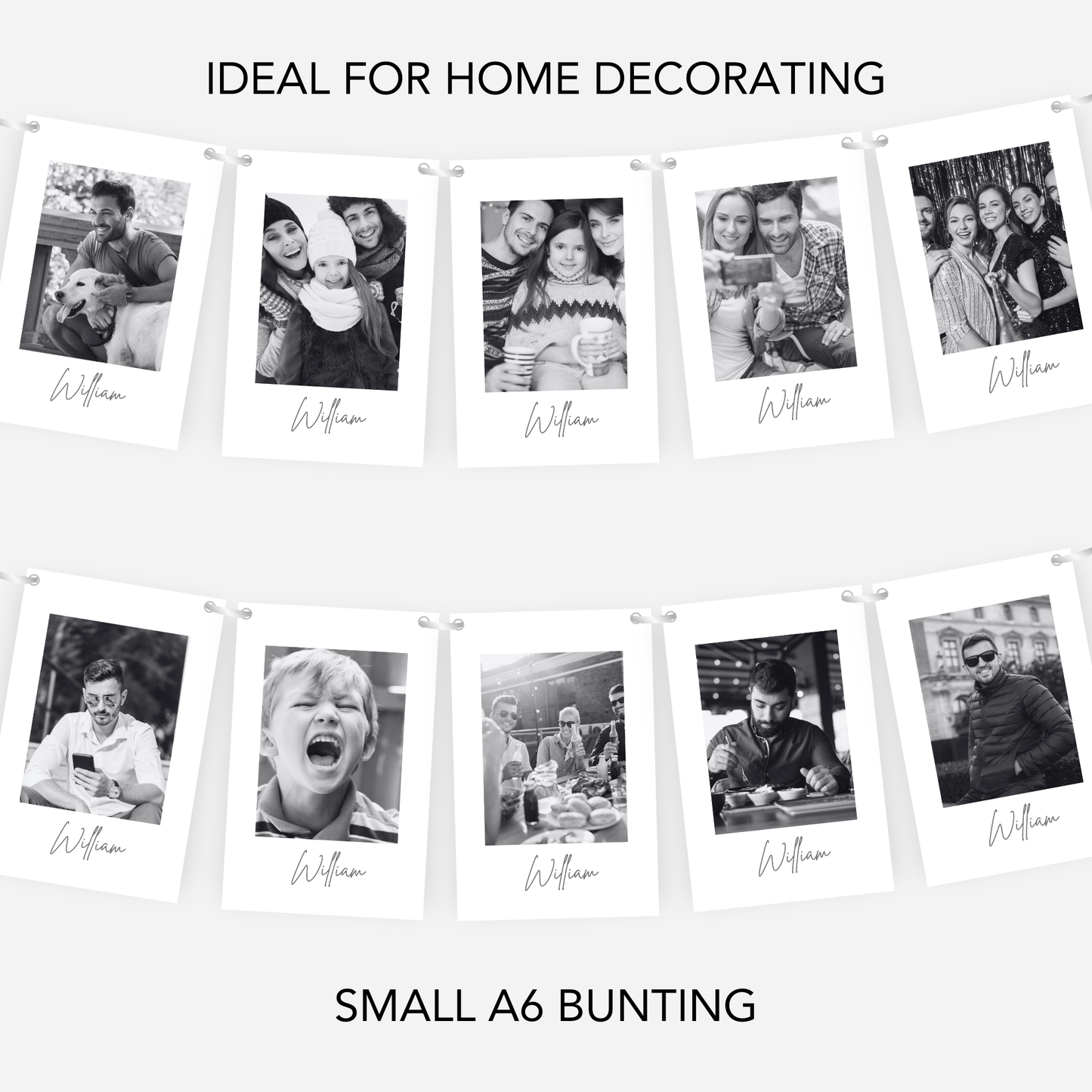 Smaller Photo Bunting - S196