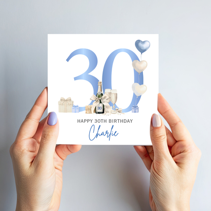 30th Birthday Card - C860
