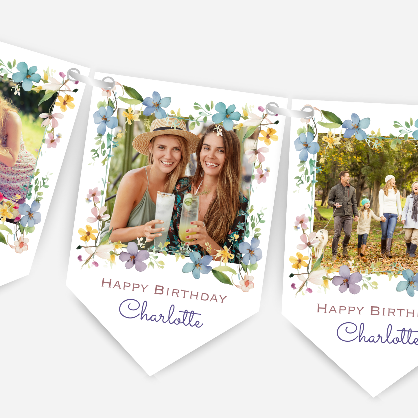 Birthday Photo Bunting - B246