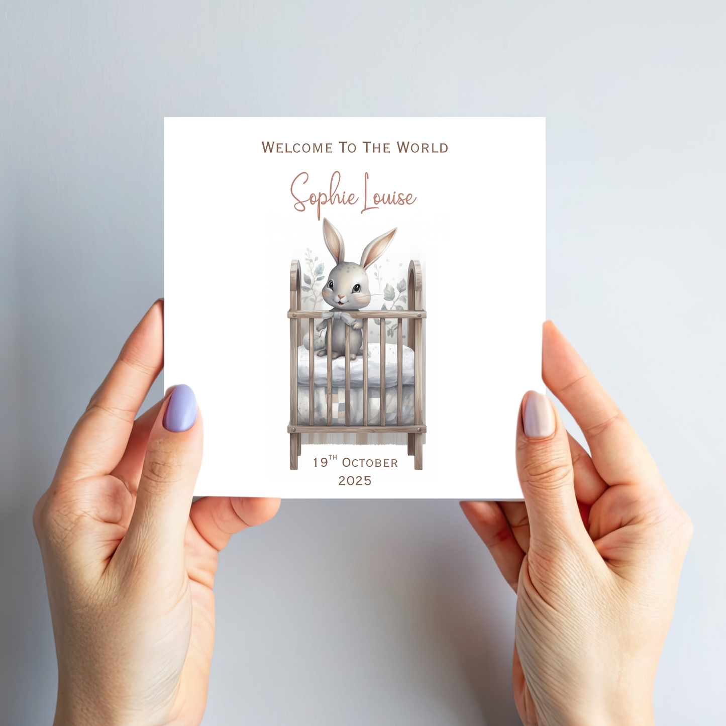 Welcome To The World Card - C669