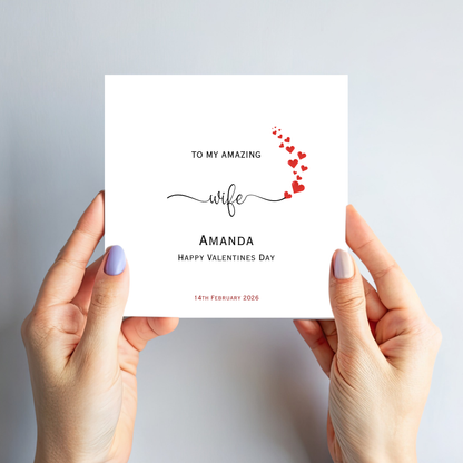 Valentine’s Day Elegant Card  - C706