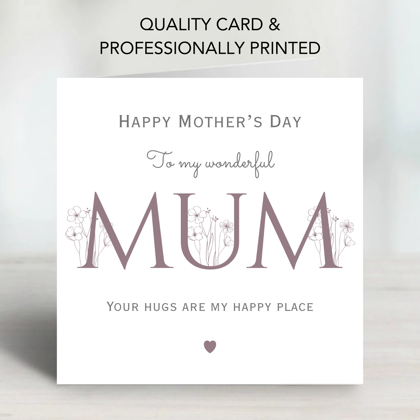 Mother's Day Card - Modern Classic Design - C731