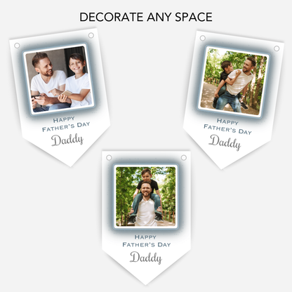 Father's Day Photo Bunting - B257