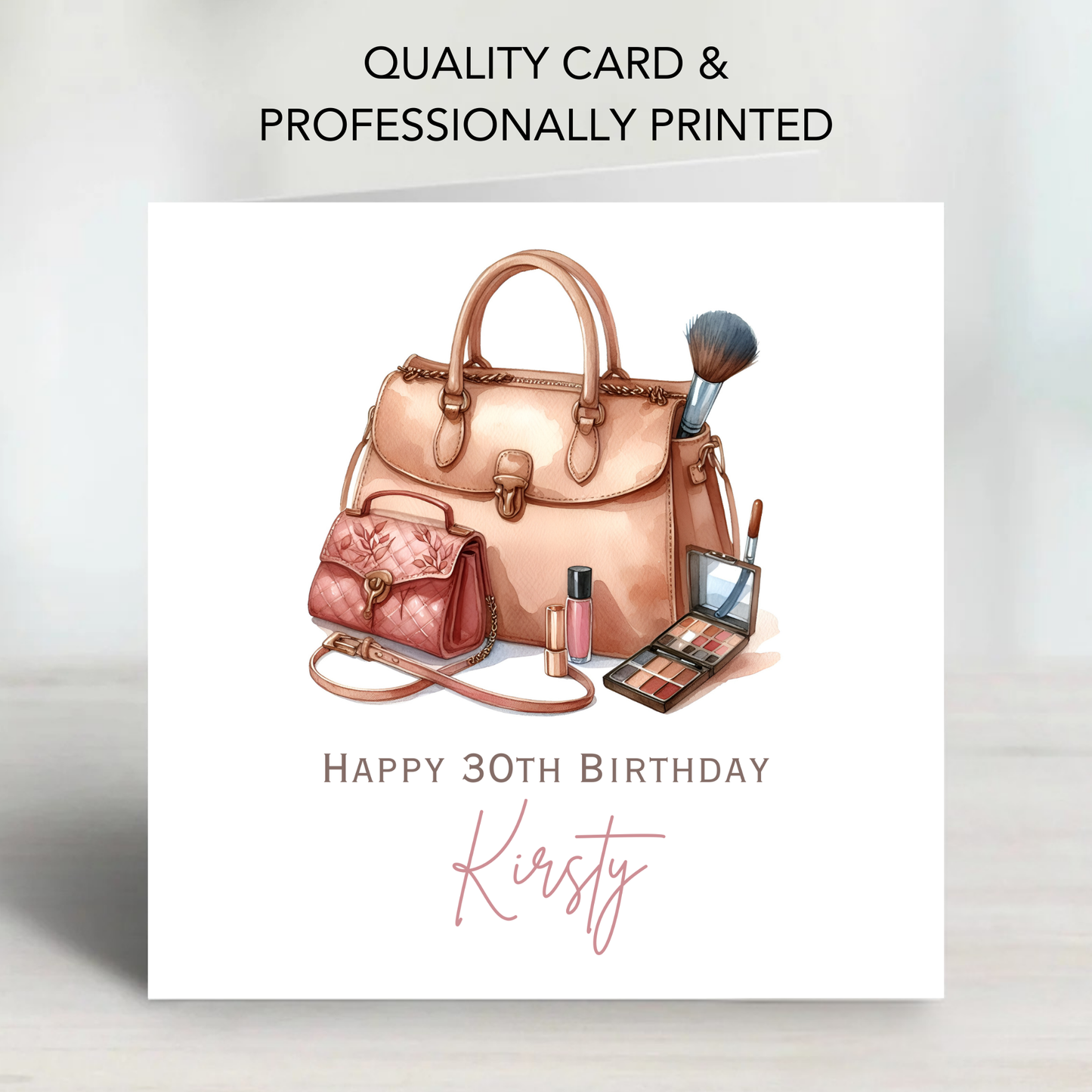 Fashion Handbag Birthday Card - C622