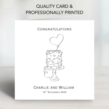 Elegant  Cake Illustration - C610