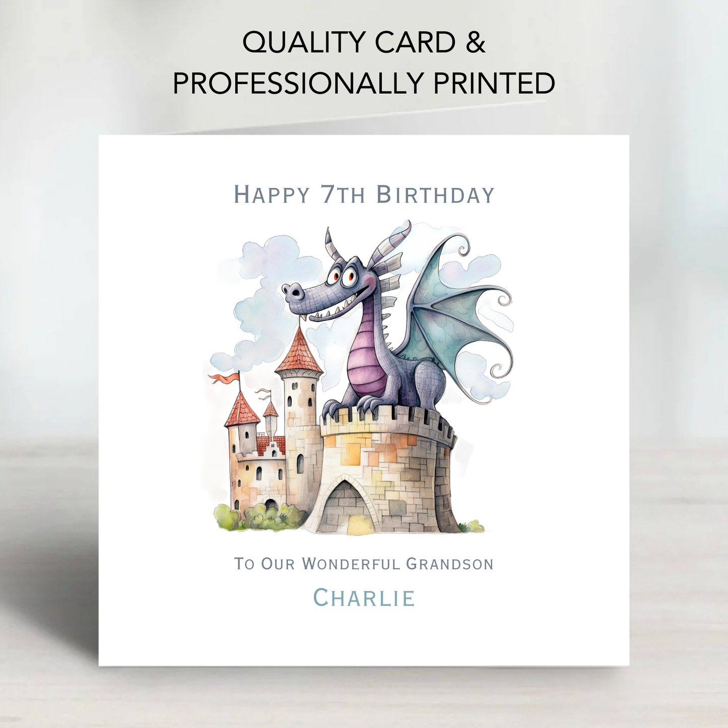 Dragon Birthday Card - C576