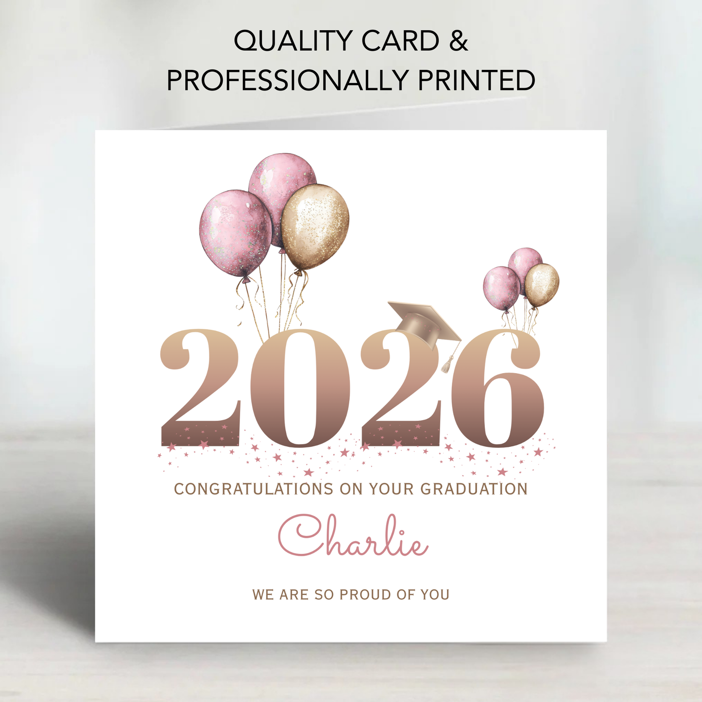 Graduation Congratulations Card - C826