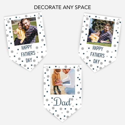 Father's Day Photo Bunting - B256