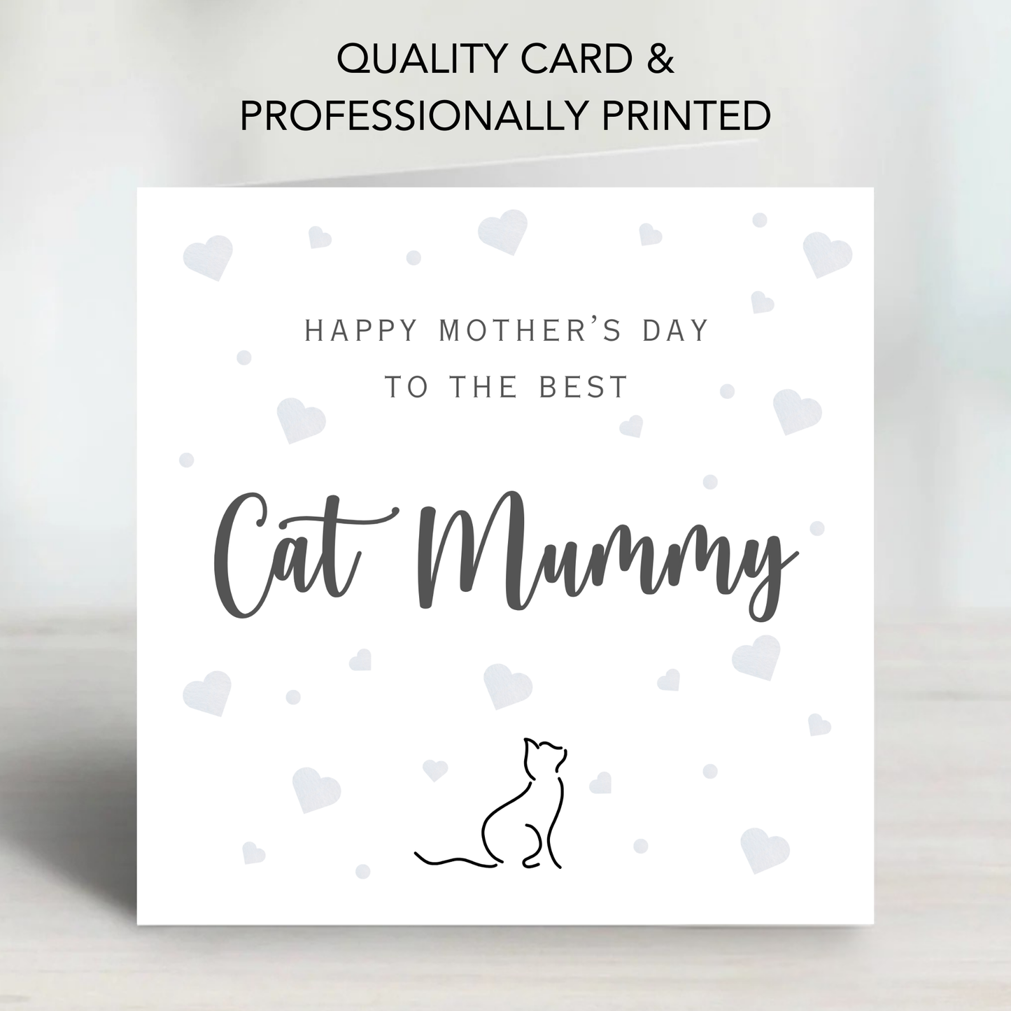 Mother's Day Card - From the Cat! - C761