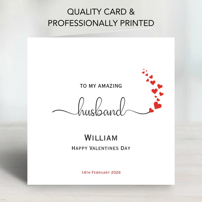 Valentine’s Day Elegant Card  - C703