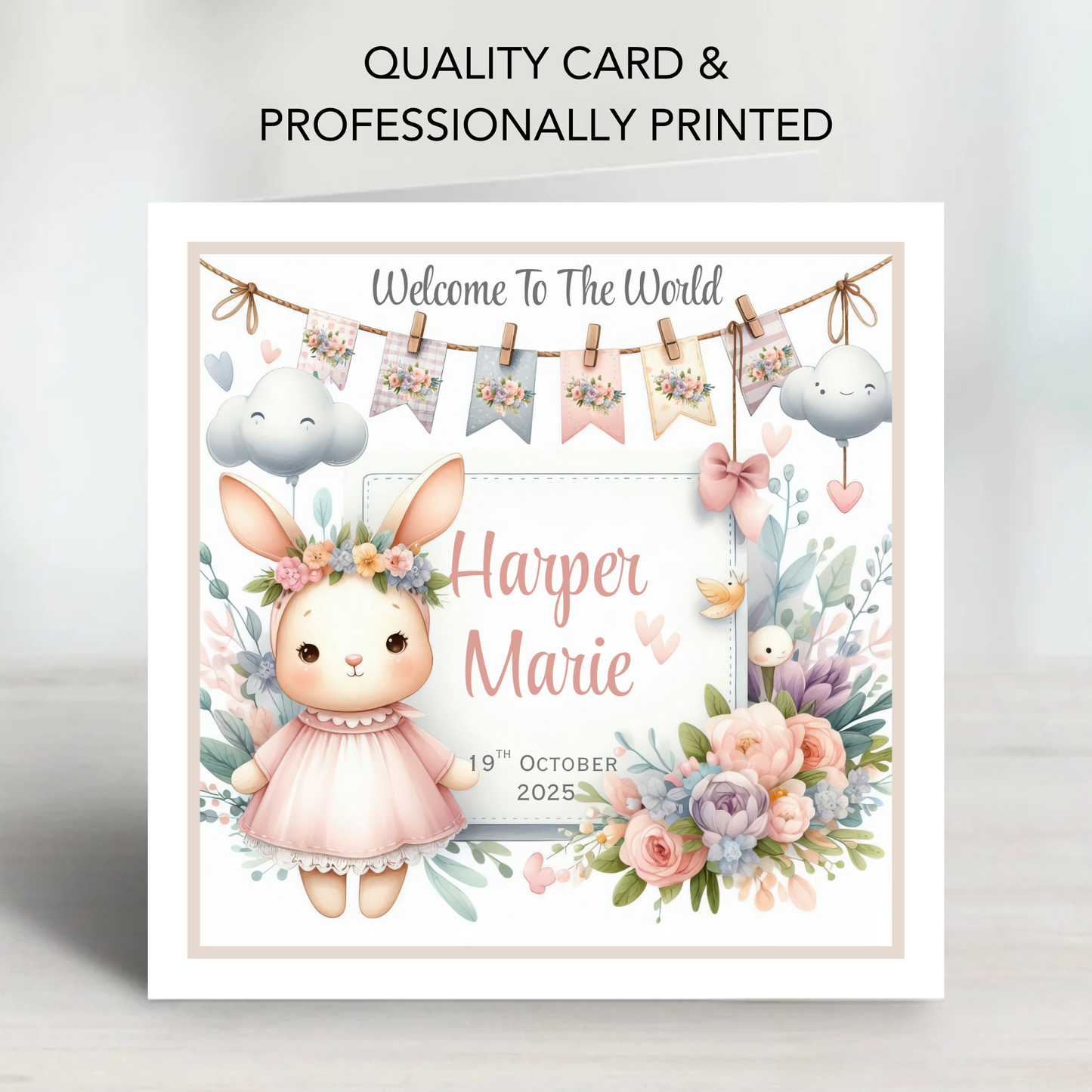 Welcome To The World Card- C667