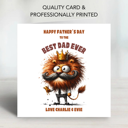Fathers Day Card - Best Dad Ever - C803