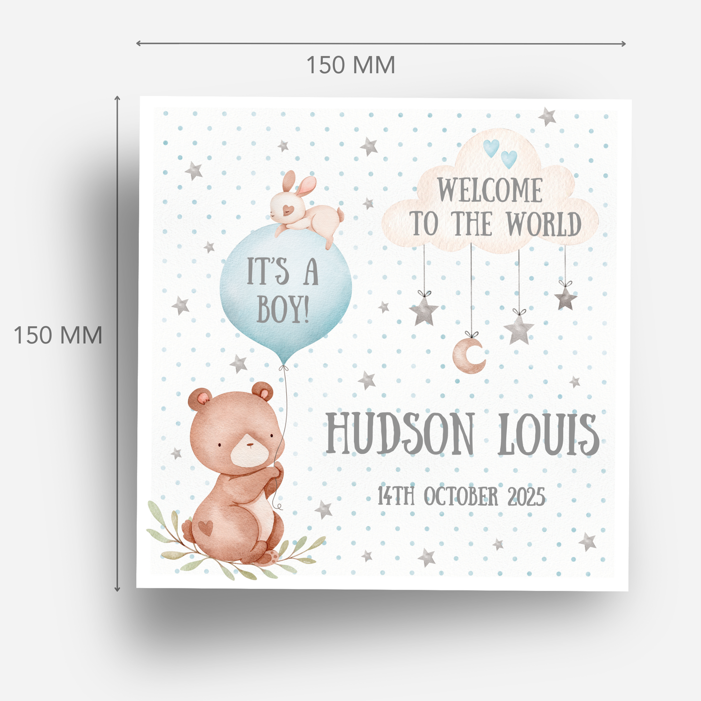 "Its A Boy" New Baby Card - C515