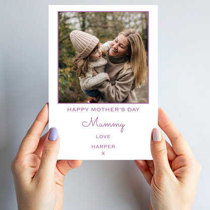 Mother's Day Photo Card - PC34