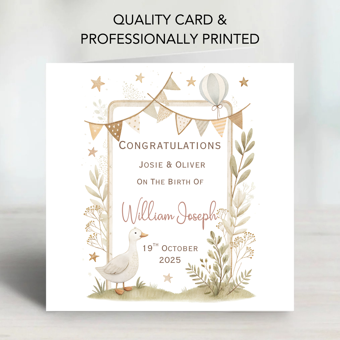 New Baby Congratulations Card- C665