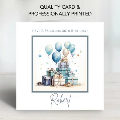 Present Birthday Card - C627