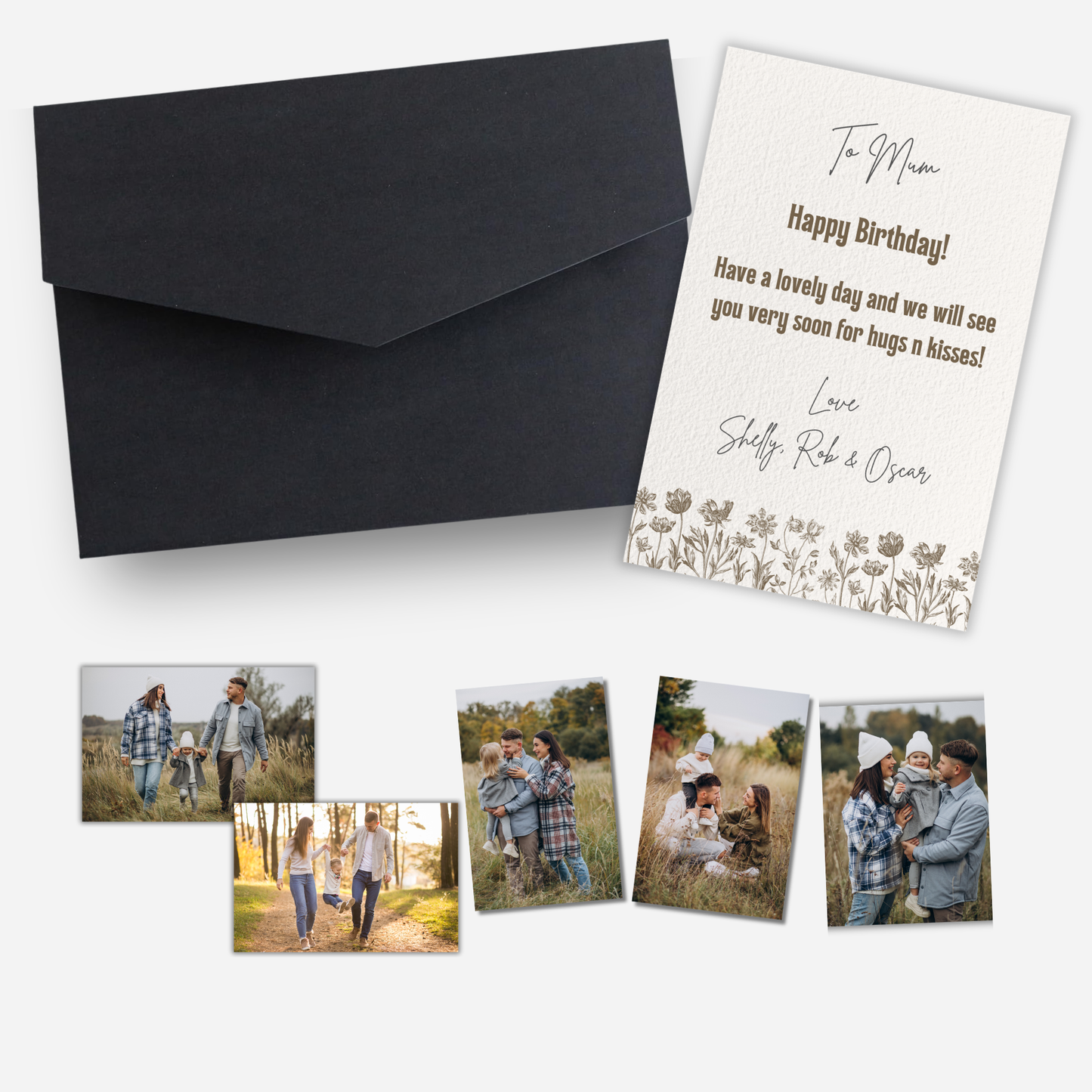 Birthday Card of Memories - Unique Photo Gift - PW3